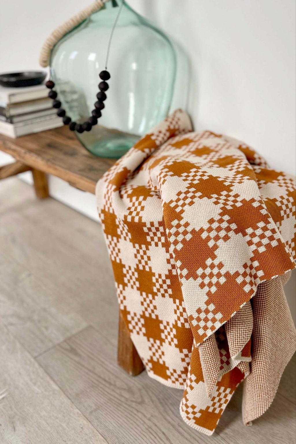 Checked Out Throw