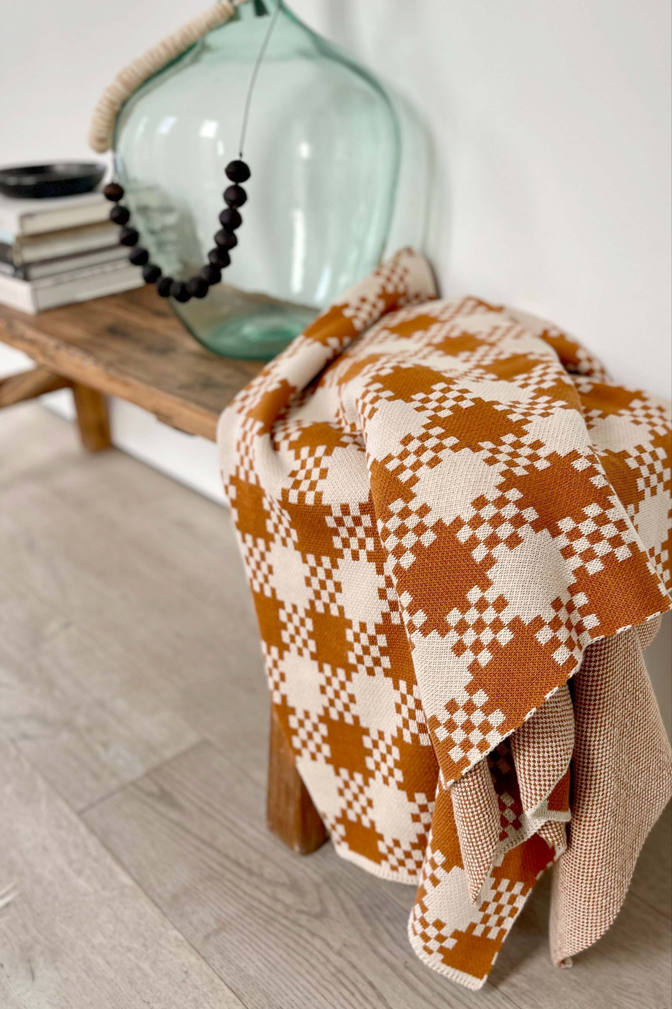 Checked Out Throw