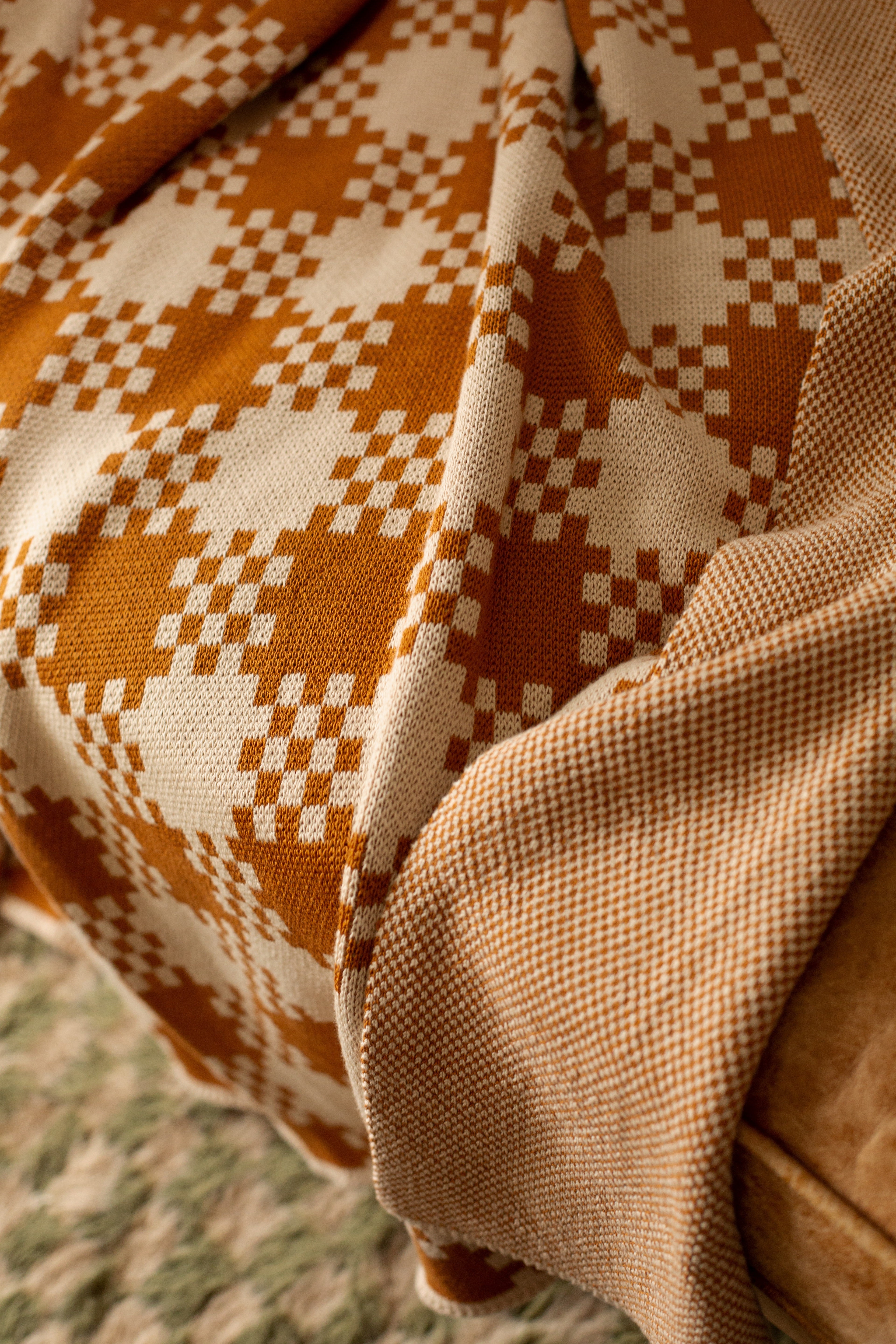 Checked Out Throw