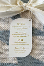 Seashell Throw (Dusty Blue)