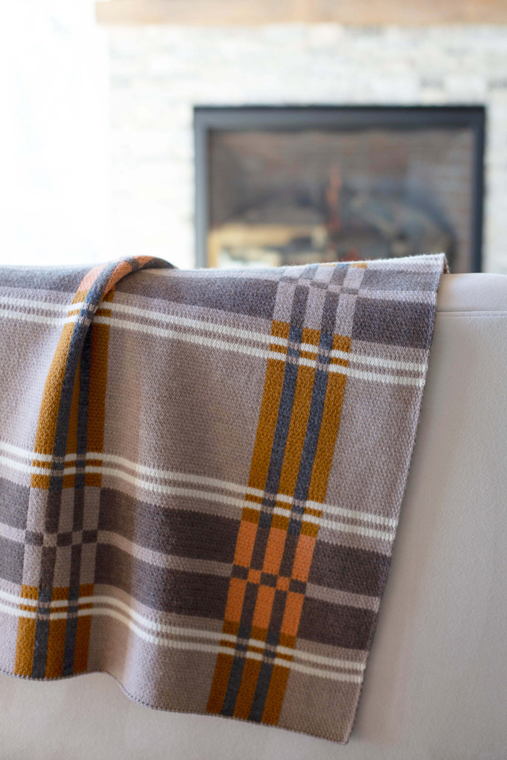 Terra Plaid Throw (Merino Wool)