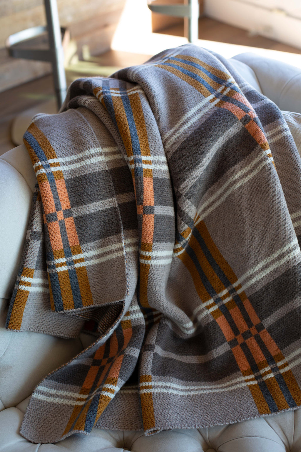 Terra Plaid Throw (Merino Wool)